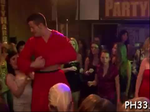Waiter fucking whores in throat and other wholes with huge darksome dick